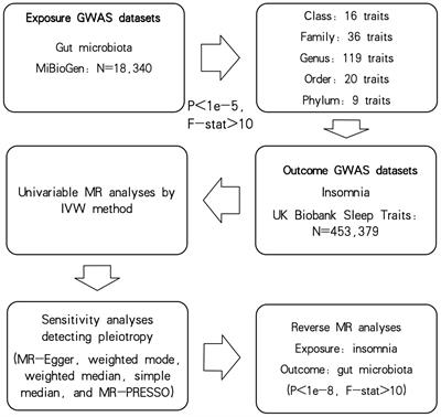 The relationship between gut microbiota and insomnia: a bi-directional two-sample Mendelian randomization research